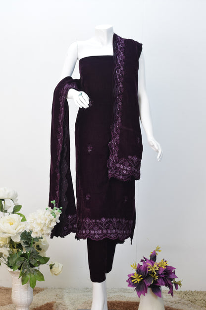 Pure Velvet Embroidery