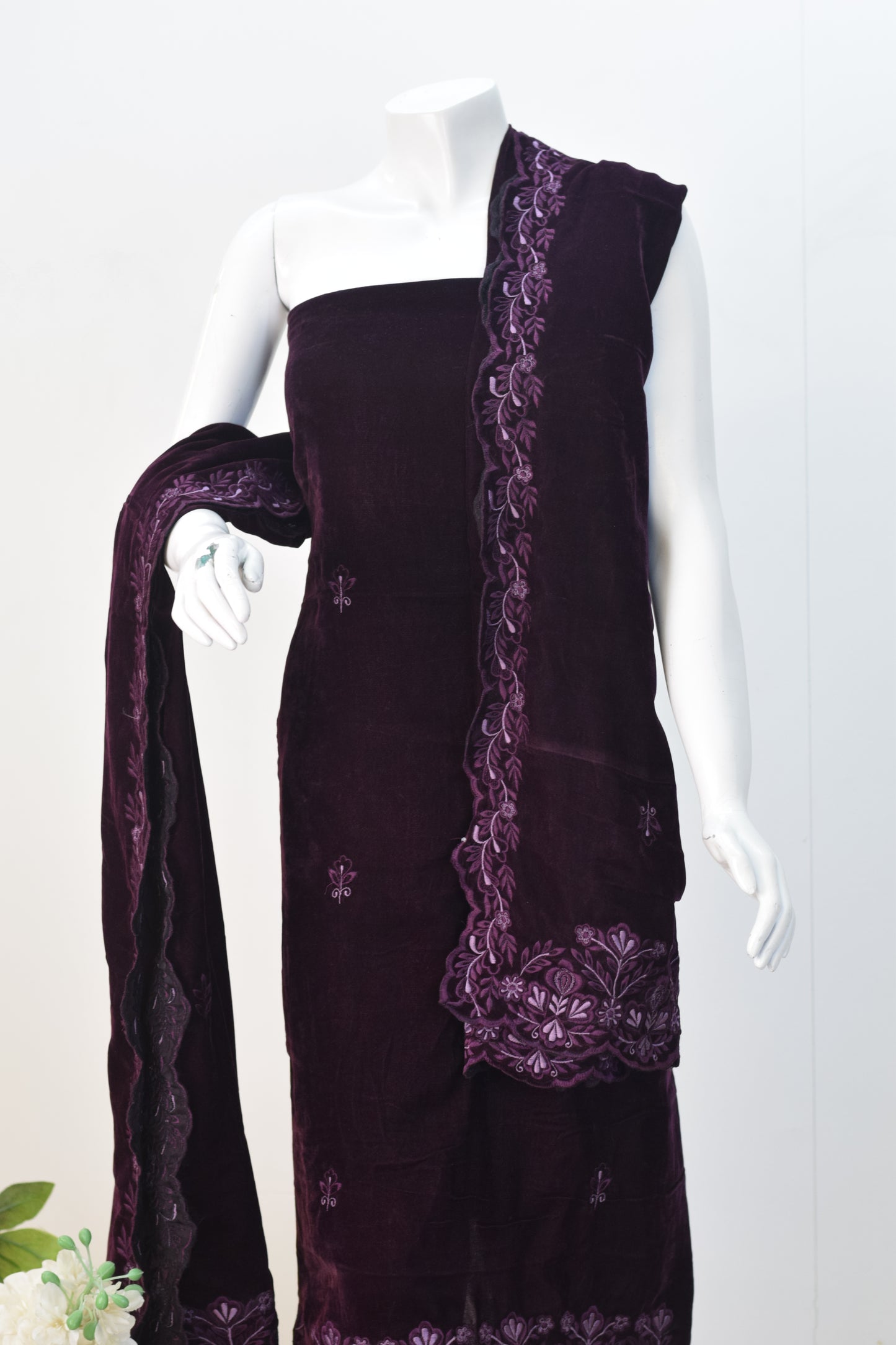 Pure Velvet Embroidery