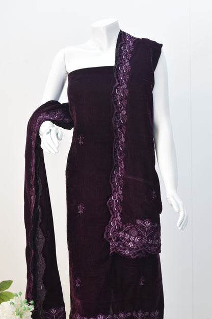 Pure Velvet Embroidery