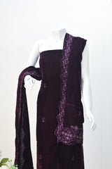Pure Velvet Embroidery