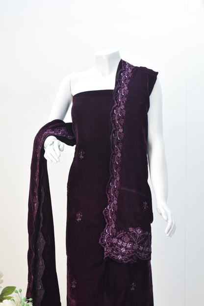 Pure Velvet Embroidery