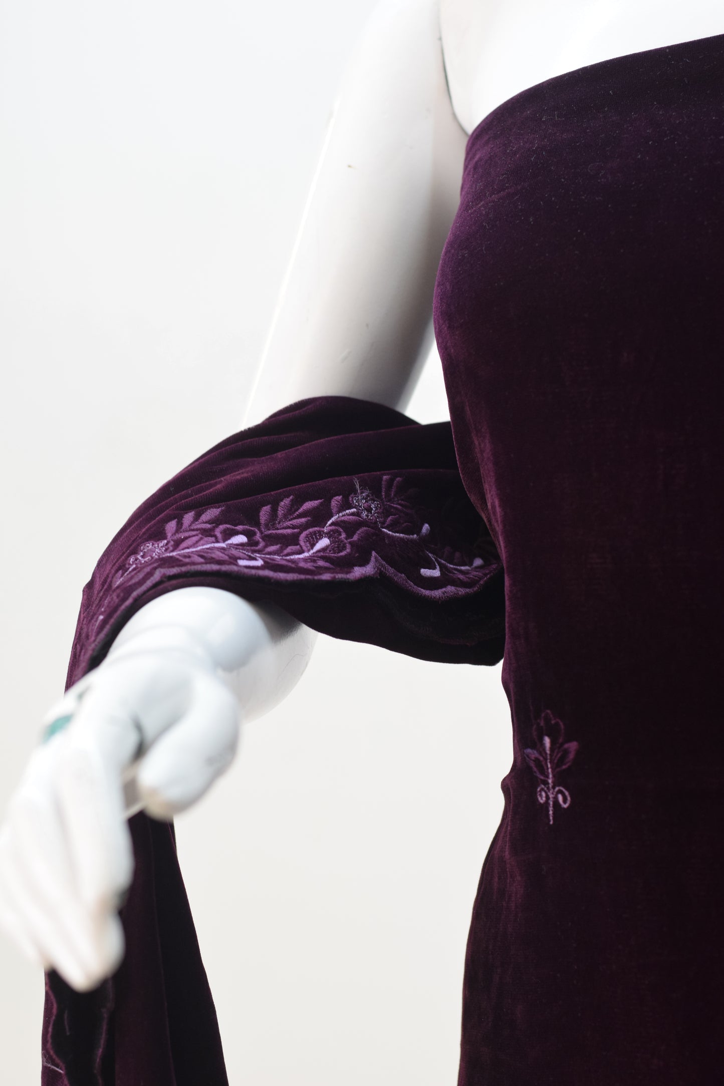 Pure Velvet Embroidery