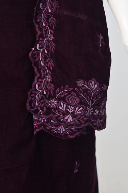 Pure Velvet Embroidery