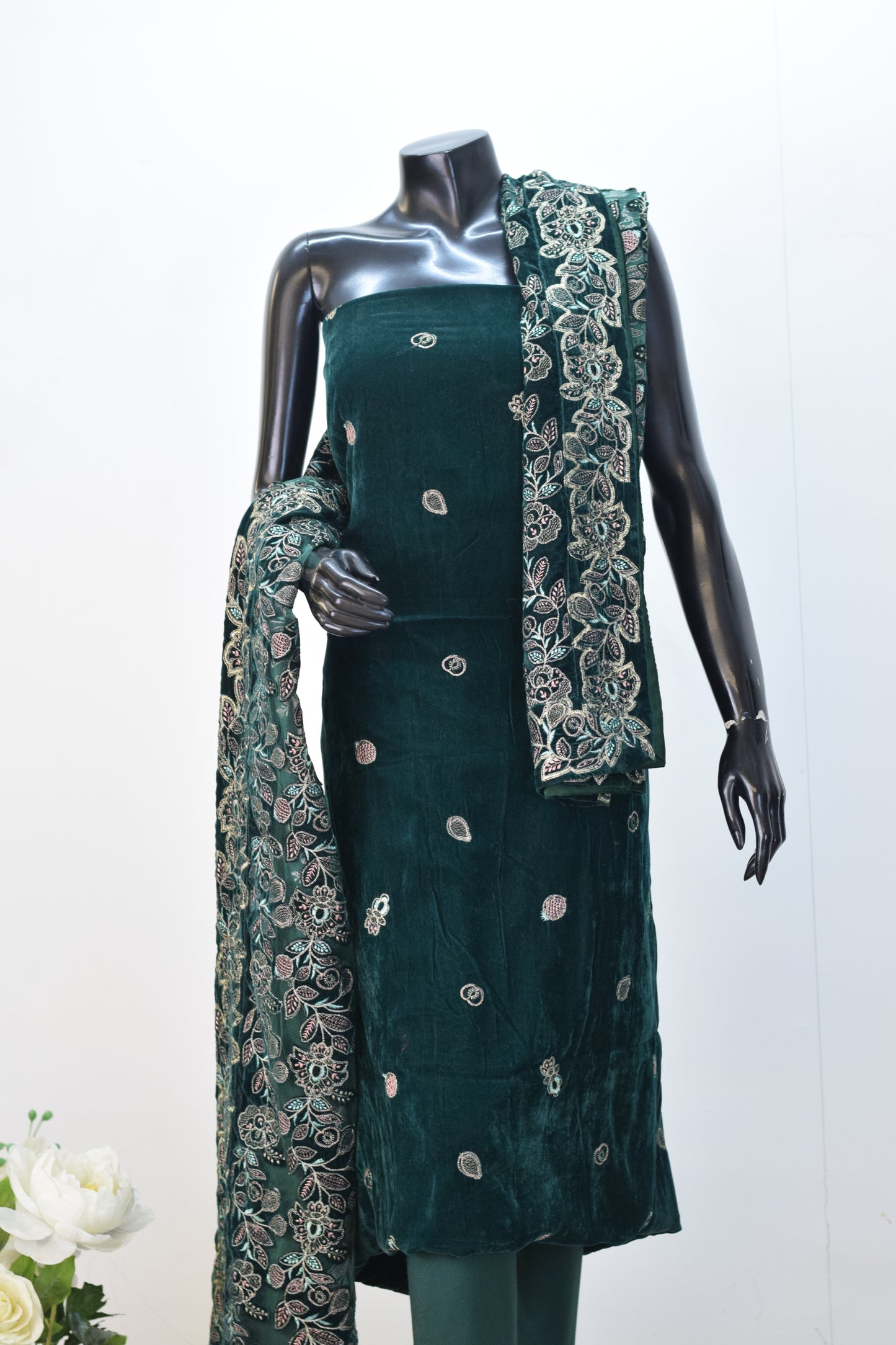 Pure Velvet Embroidery