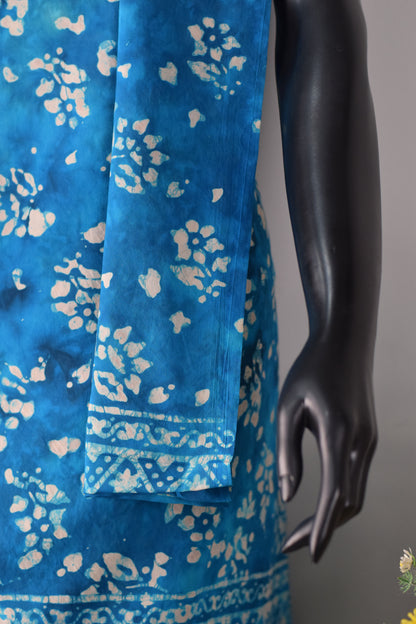 Swiss Batiq Printed 3-Piece Suit