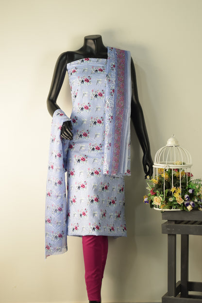 Printed Lawn 3-Piece Suit