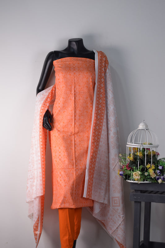 Printed Lawn 3-Piece Suit