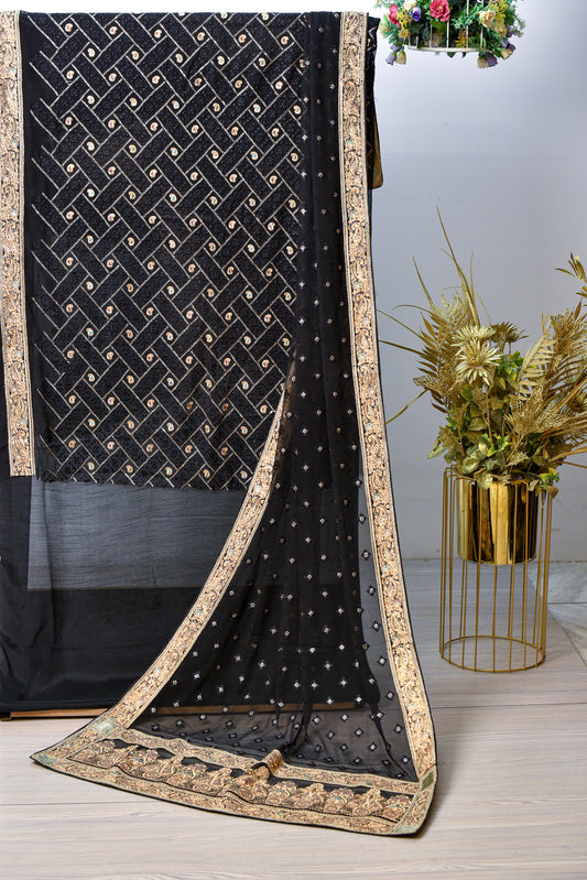 Sahra | Chiffon Dupatta & Chiffon Trouser