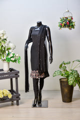 Naghma-e-Resham | Crape Silk With Resham Work