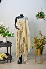 Noorani Lahza | Chiffon Banarsi With Stone Work