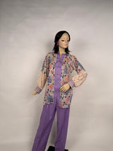 Portia | Violet Garden 2-Piece Unstitched Printed Lawn Suit