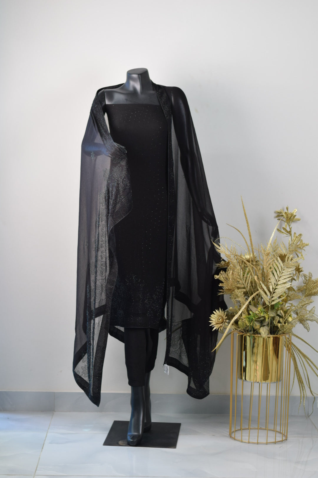 chiffon stone work
