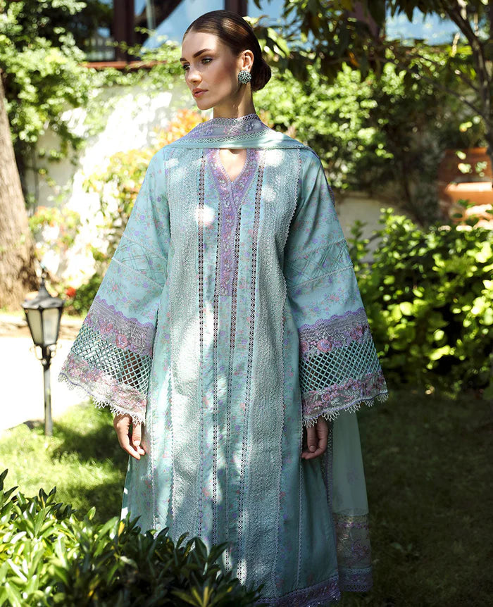 Rosa (D8-A) | AYLIN UNSTITCHED SUMMER LAWN '24 | Republic Womenswear