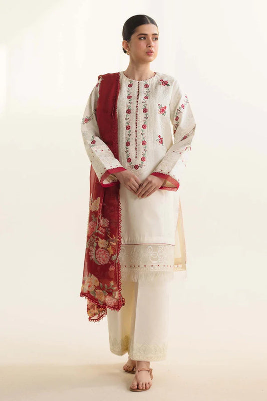 AYRA-6A | Coco Lawn Unstitched Vol. II 2024 | Zara Shahjahan