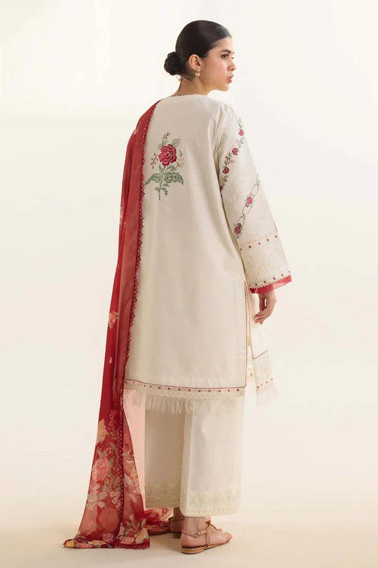 AYRA-6A | Coco Lawn Unstitched Vol. II 2024 | Zara Shahjahan