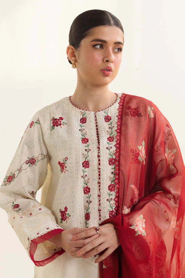 AYRA-6A | Coco Lawn Unstitched Vol. II 2024 | Zara Shahjahan