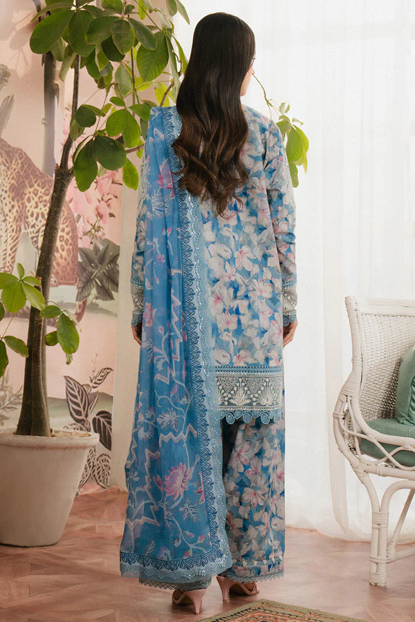 Scilla | Armelia Printed Lawn'25 | Ayzel By Afrozeh