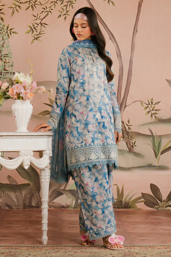 Scilla | Armelia Printed Lawn'25 | Ayzel By Afrozeh