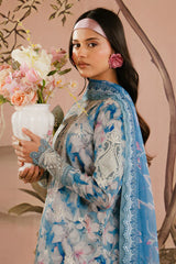 Scilla | Armelia Printed Lawn'25 | Ayzel By Afrozeh
