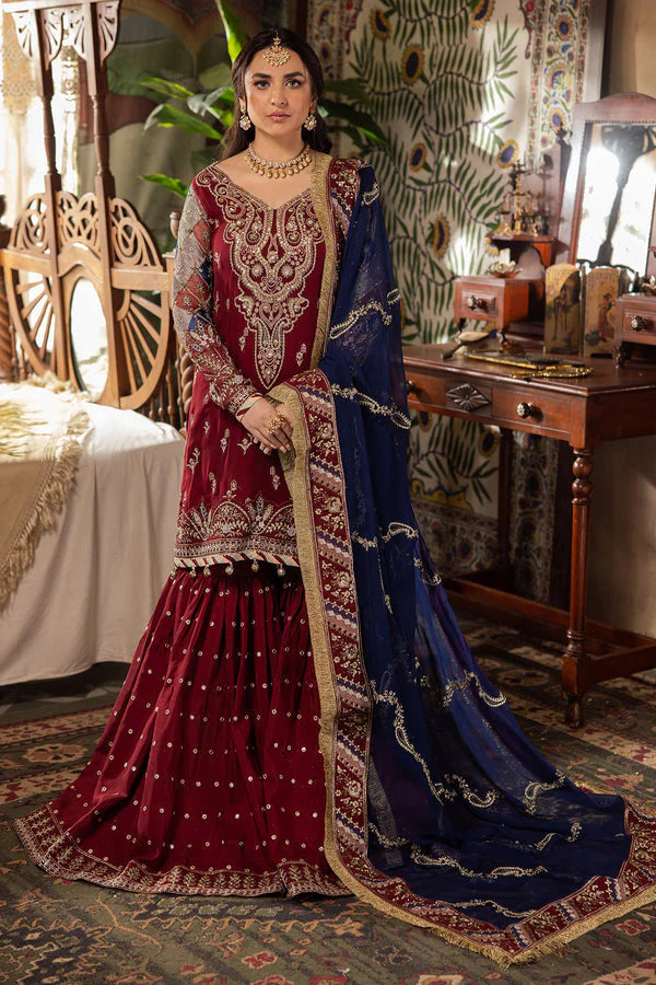 NL-76 SHEHRBANO | ALFAAZ Festive Unstitched Collection | Nureh