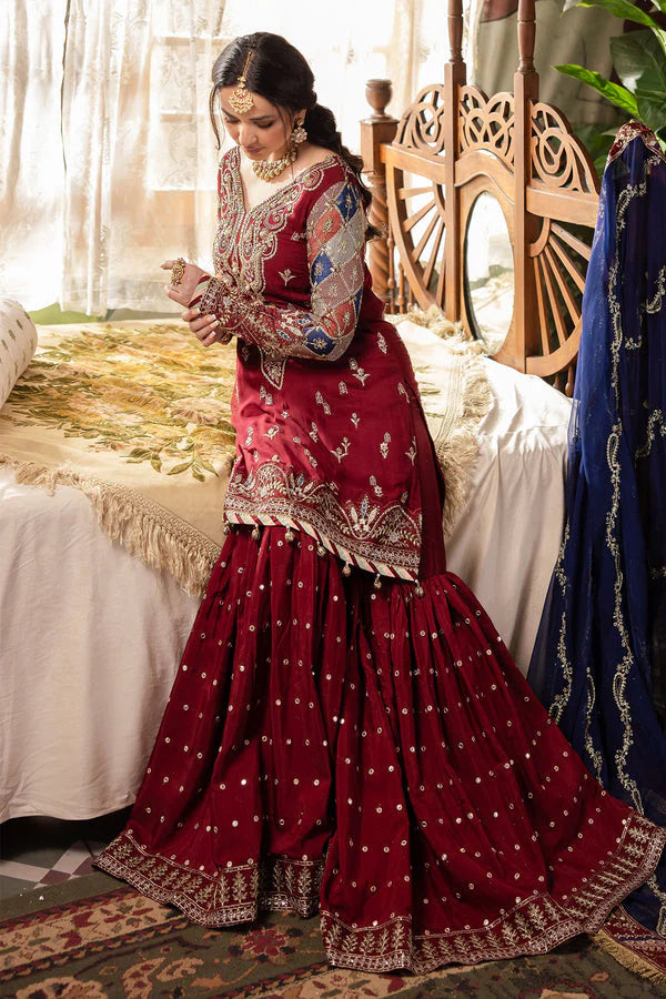 NL-76 SHEHRBANO | ALFAAZ Festive Unstitched Collection | Nureh
