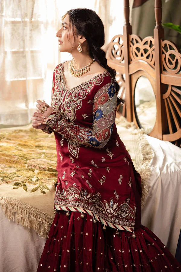 NL-76 SHEHRBANO | ALFAAZ Festive Unstitched Collection | Nureh