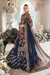 3 PIECE UNSTITCHED EMBROIDERED SUIT | BD-2808 | Maria.B.