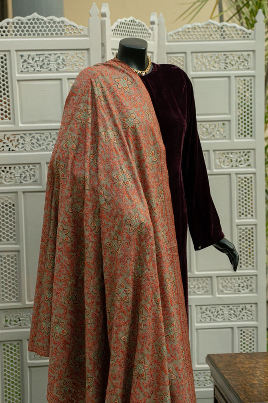 Pure wool pashmina shawls