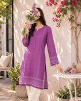 Portia | Mauve 2-Piece Unstitched Printed Lawn Suit