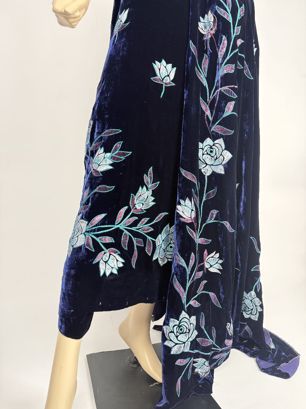 Pure Silk Velvet Handwork