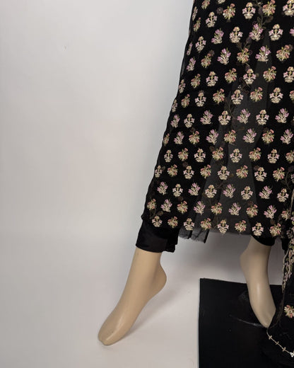 Midnight Chiffon Suit