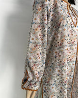 Portia | Wildflower Cream 3-Piece Unstitched Chikankari Lawn