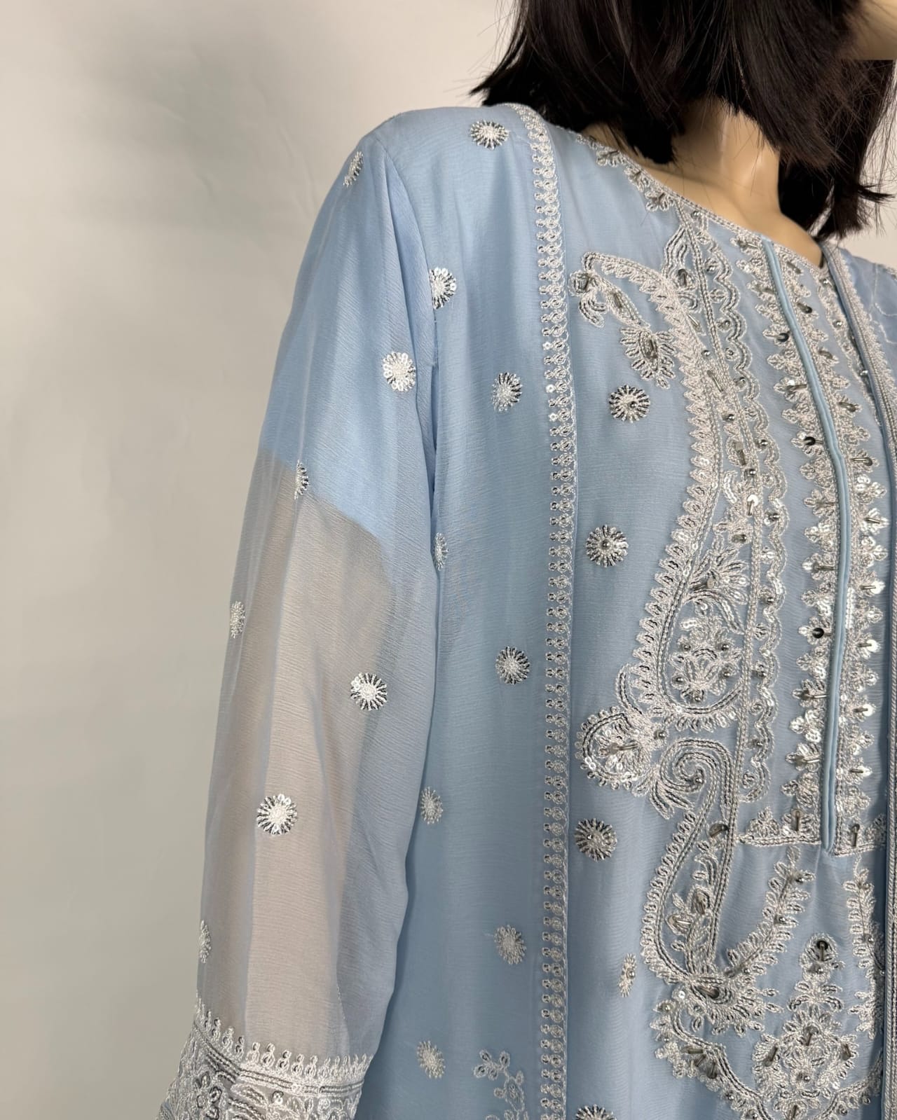 Fancy Chiffon Embroidery