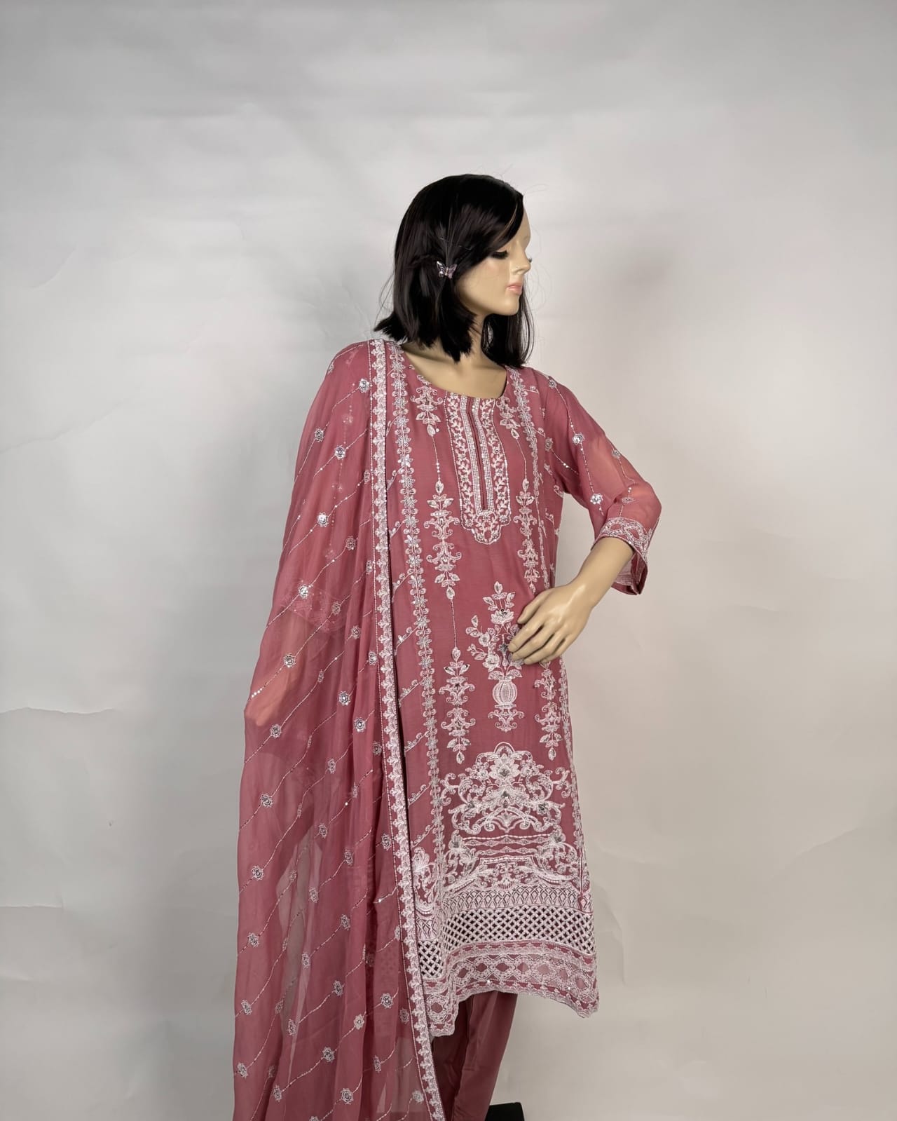chiffon embroidery