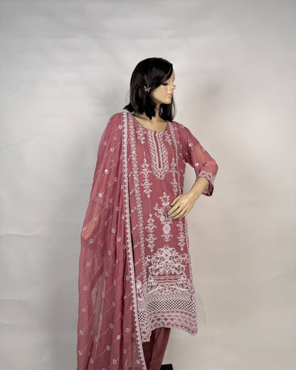 chiffon embroidery