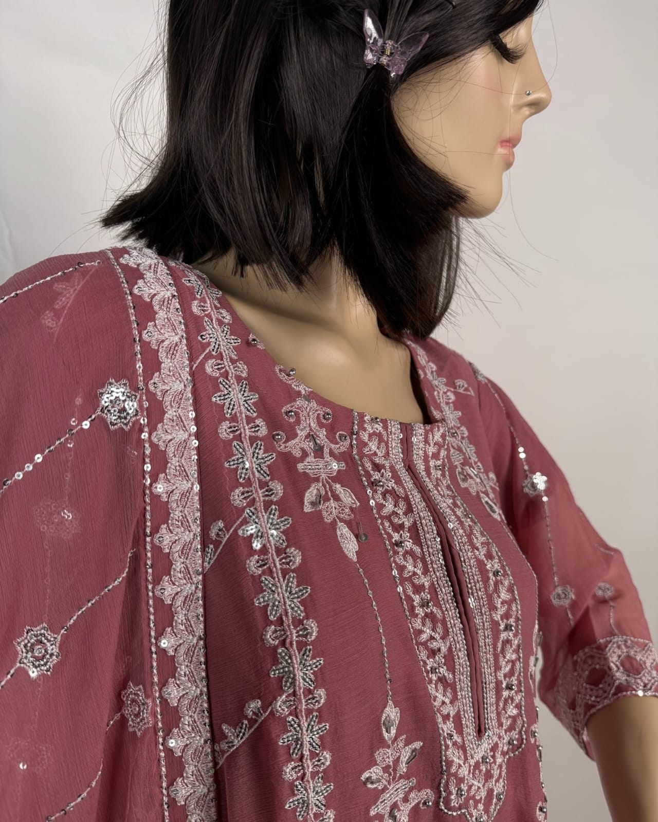 chiffon embroidery