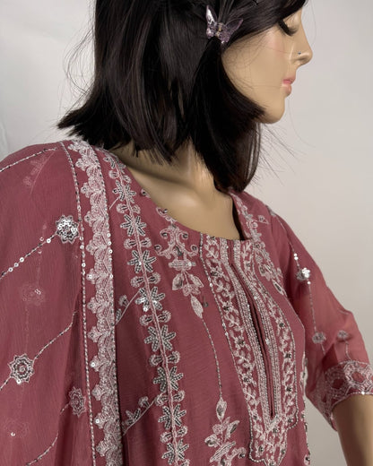 chiffon embroidery