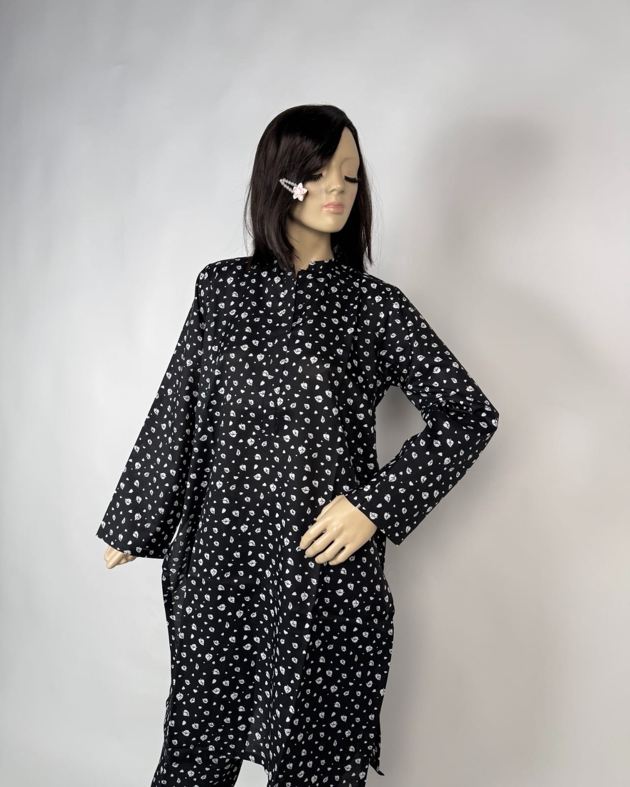 Portia | Onyx Dot 2-Piece Unstitched