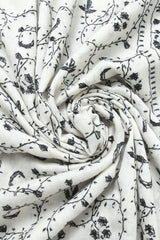 Pure Pashmina Hand Embroidered Shawl