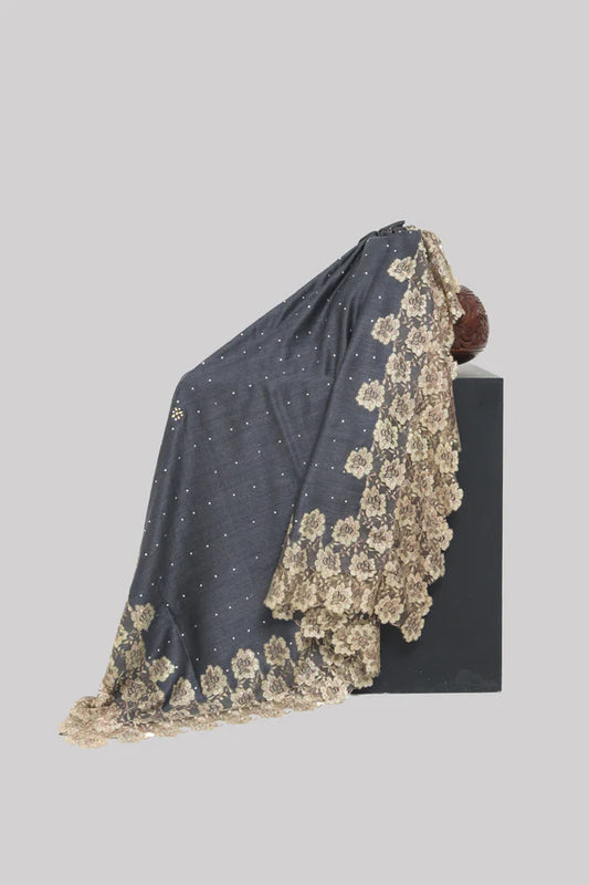 Pure Pashmina Chantelly Shawl