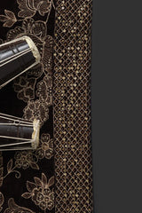 Velvet Embroidered Shawl