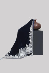 Velvet Dori Work Shawl