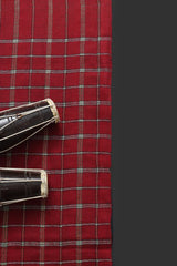 Pure Pashmina Checkered Shawl