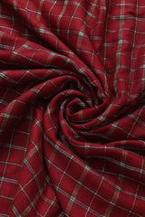 Pure Pashmina Checkered Shawl