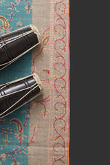 Pure Pashmina Embroidered Shawl