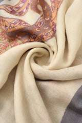 Pure Wool Qalamkar Stoler