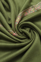 Pure Pashmina Machine Embroidered Shawl