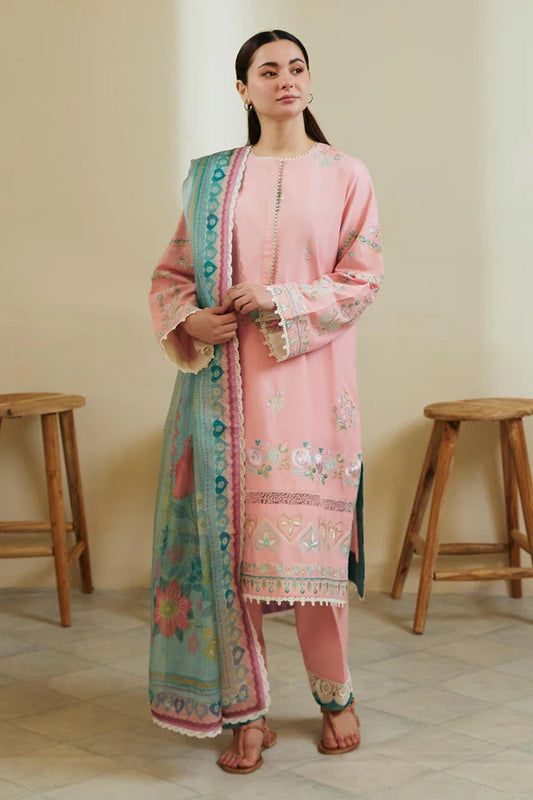 RUHI-10A | Coco Lawn Unstitched 2024 | Zara Shahjahan