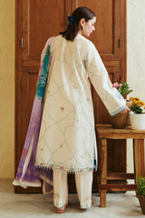 RUHI-10A | Coco Lawn Unstitched 2024 | Zara Shahjahan