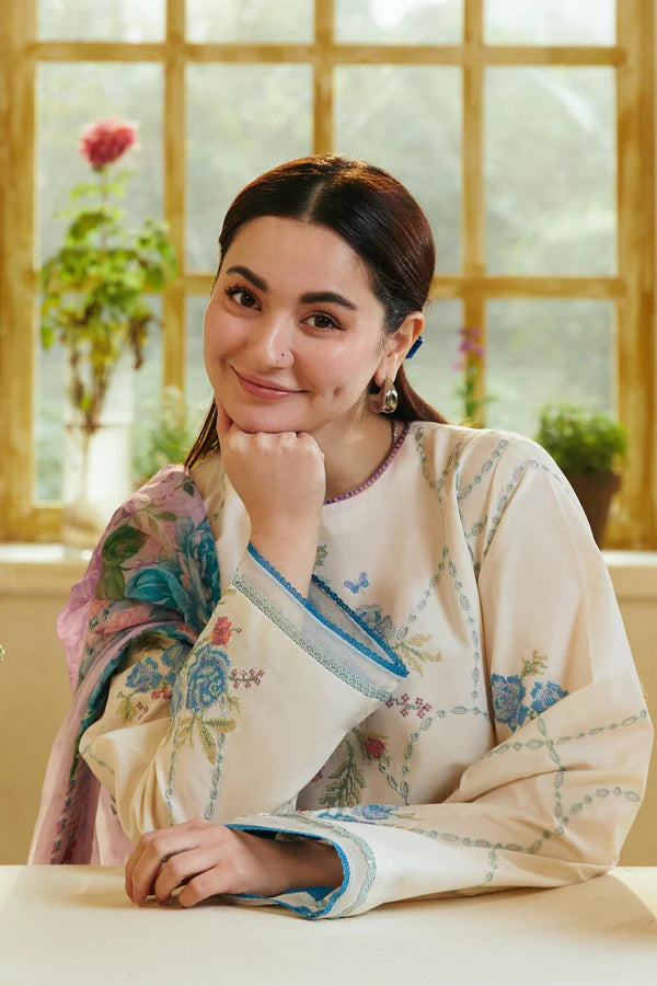 RUHI-10A | Coco Lawn Unstitched 2024 | Zara Shahjahan